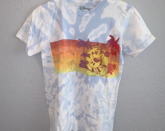 Reality Disney Parks Short-Sleeved T-Shirt Bleach Dyed Pocahontas Expectation vs