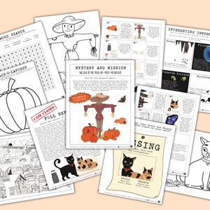 The Case of the Trick-Or-Treat Trespasser | Halloween Printable Mystery Game for Kids