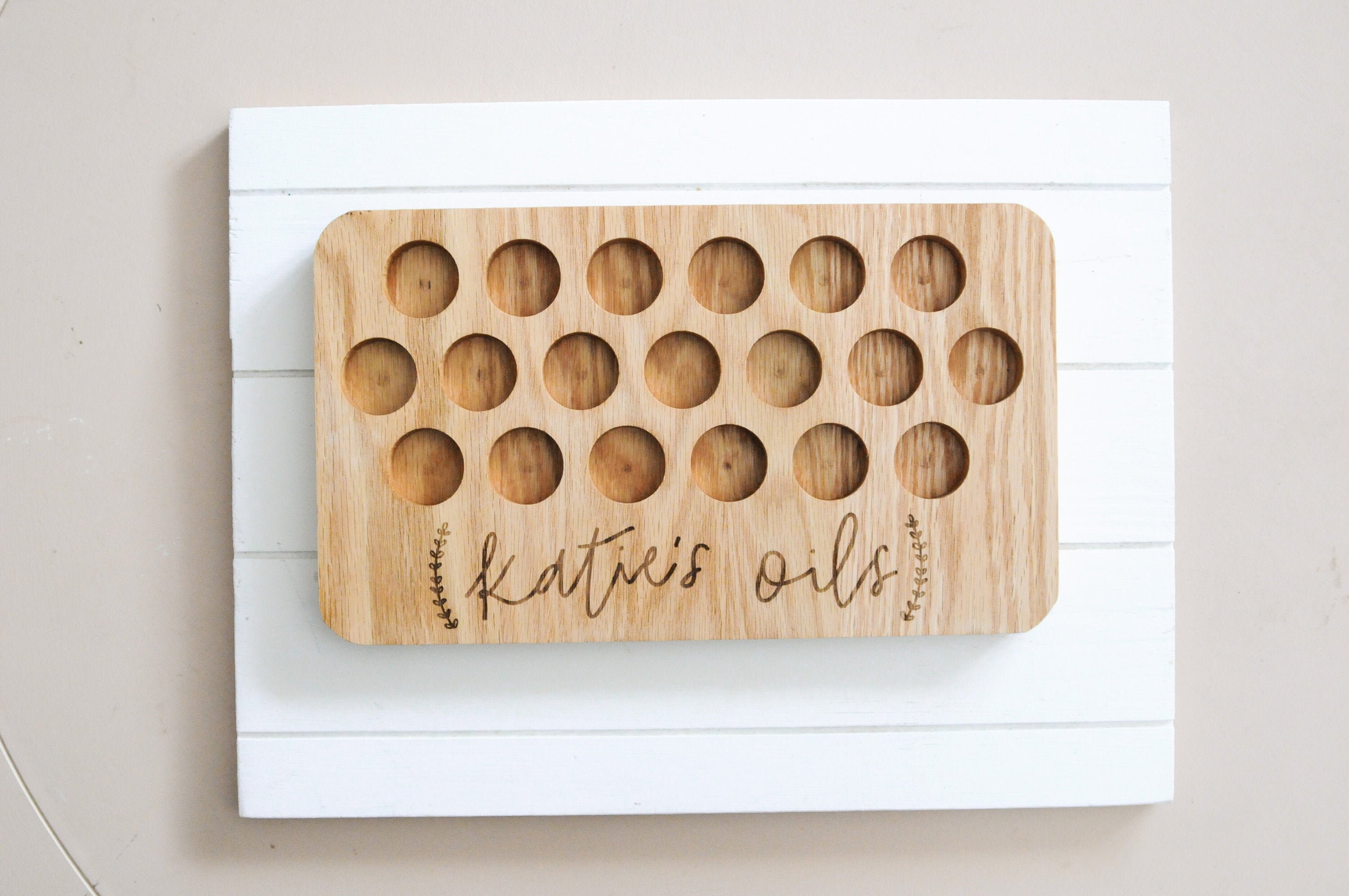 Custom Essential Oil Holder Personalized Essential Oil Etsy