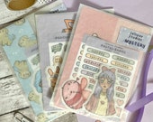 Jollipop Mystery Pack Grab Bag Mystery Waterproof Sticker Post Card Sticker Sheet Die Cut Sticker Bookmark Jollipop