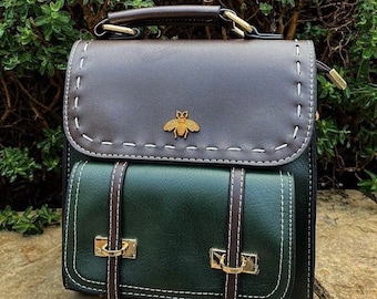 Baby Bee Embroidered Backpack