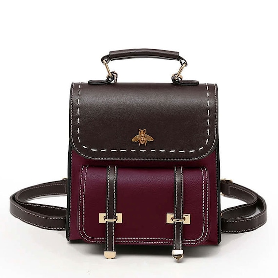 vegan vintage backpack