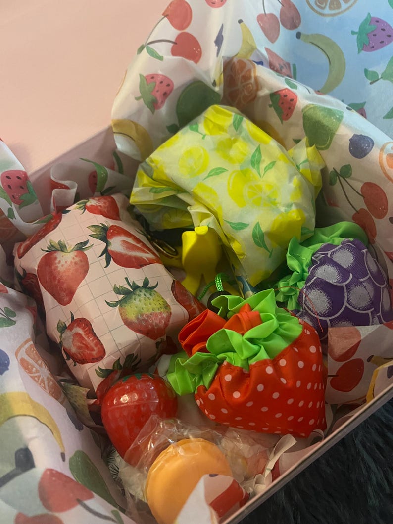 Fruit Lover’s Mystery Box | Cute Fruit-themed Gifts-final Sale - Etsy