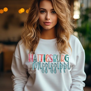 Hattiesburg,MS,PNG,Sublimation,DTF,