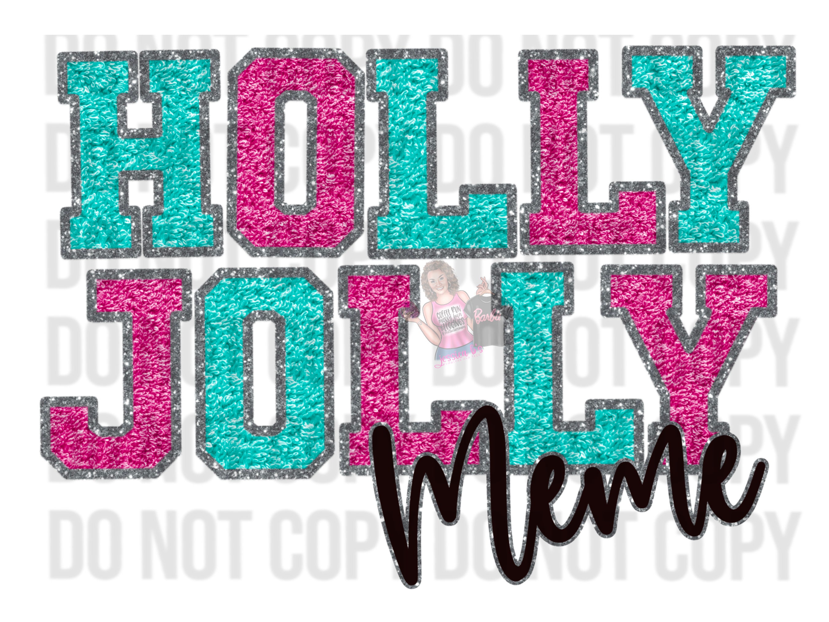 Holly Jolly Meme, PNG, Print, Sublimation, Dtf - Etsy