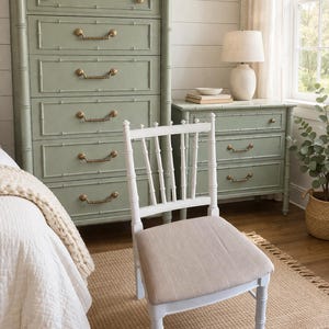 sage green tall dresser Oakham 4-Drawer Dresser, Desert Sage