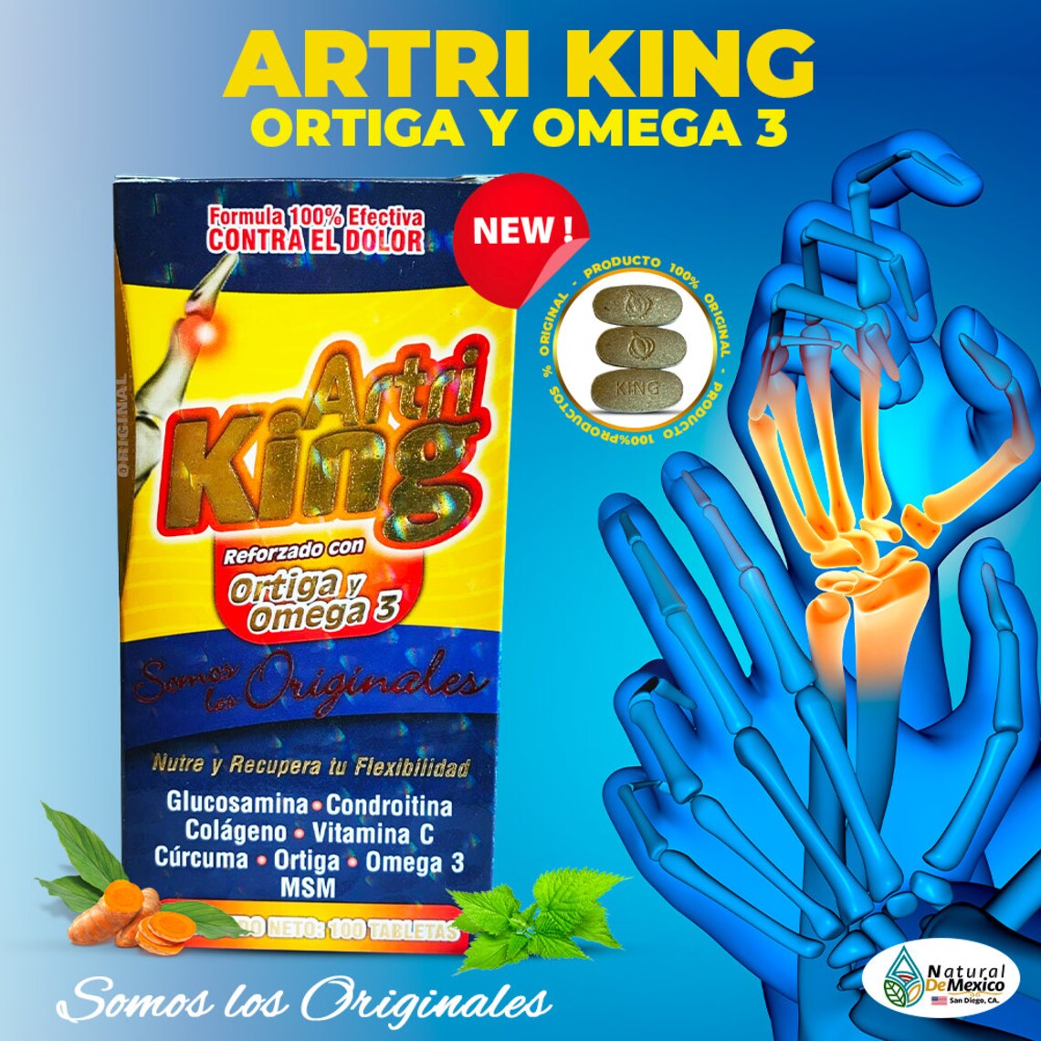 The real Artriking Pills arthritis/stops Joint Etsy