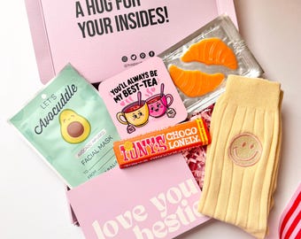 Mini Bestie Box | Pamper Hamper with Eye Mask & Socks