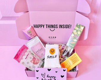 Jumbo Vegan Birthday Box | self care kit |  pamper box | pick me up | thinking of you | eco friendly gift| vegan gift