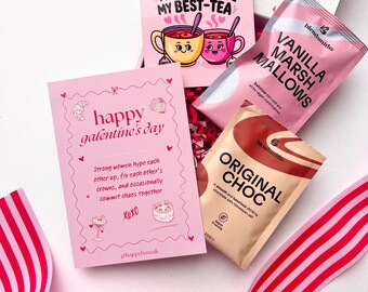 Mini Bestie Galentines Box  | Hot Chocolate | Vegan Marshmallows
