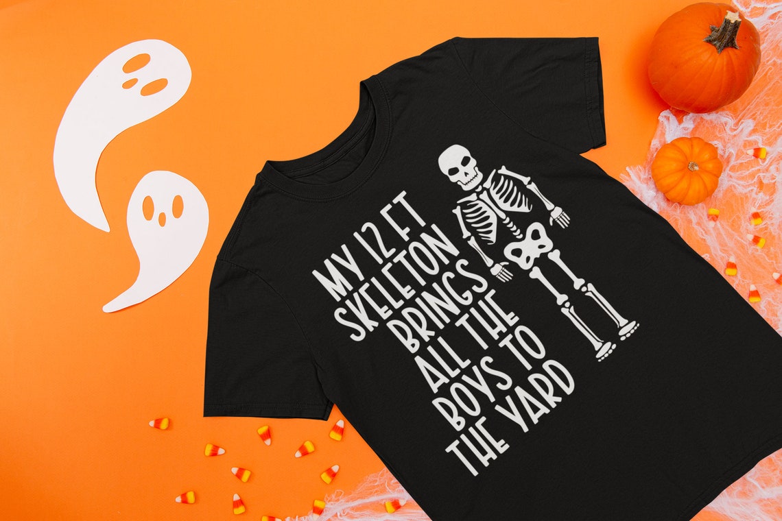 Giant Skeleton 12 Foot Skeleton 12' Skeleton Tee Etsy
