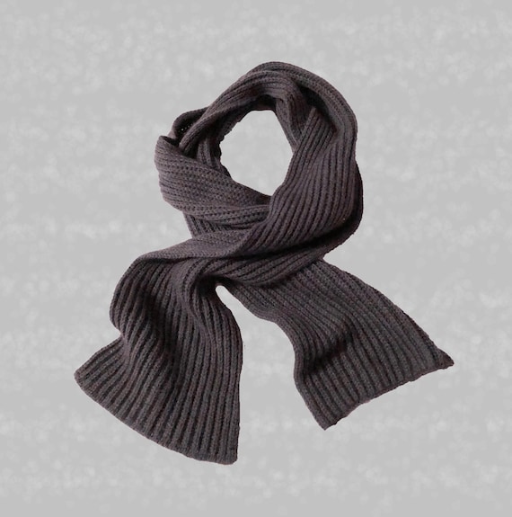 Super Soft High Quality 100% Cashmere Rib Scarf fr