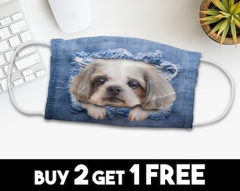 Baggage Covers Various Dogs Head Pattern Paint Washable Protective Case
