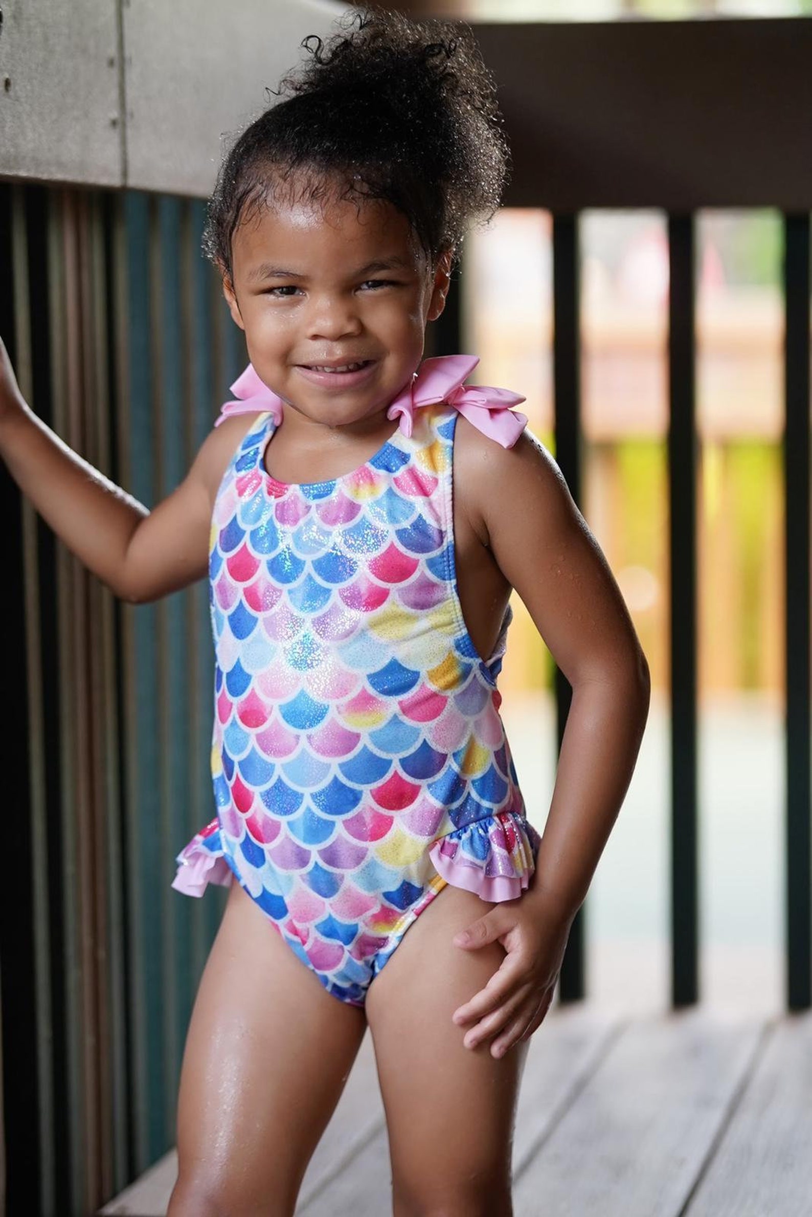 Little Miss Ariel Swimsuit - Etsy