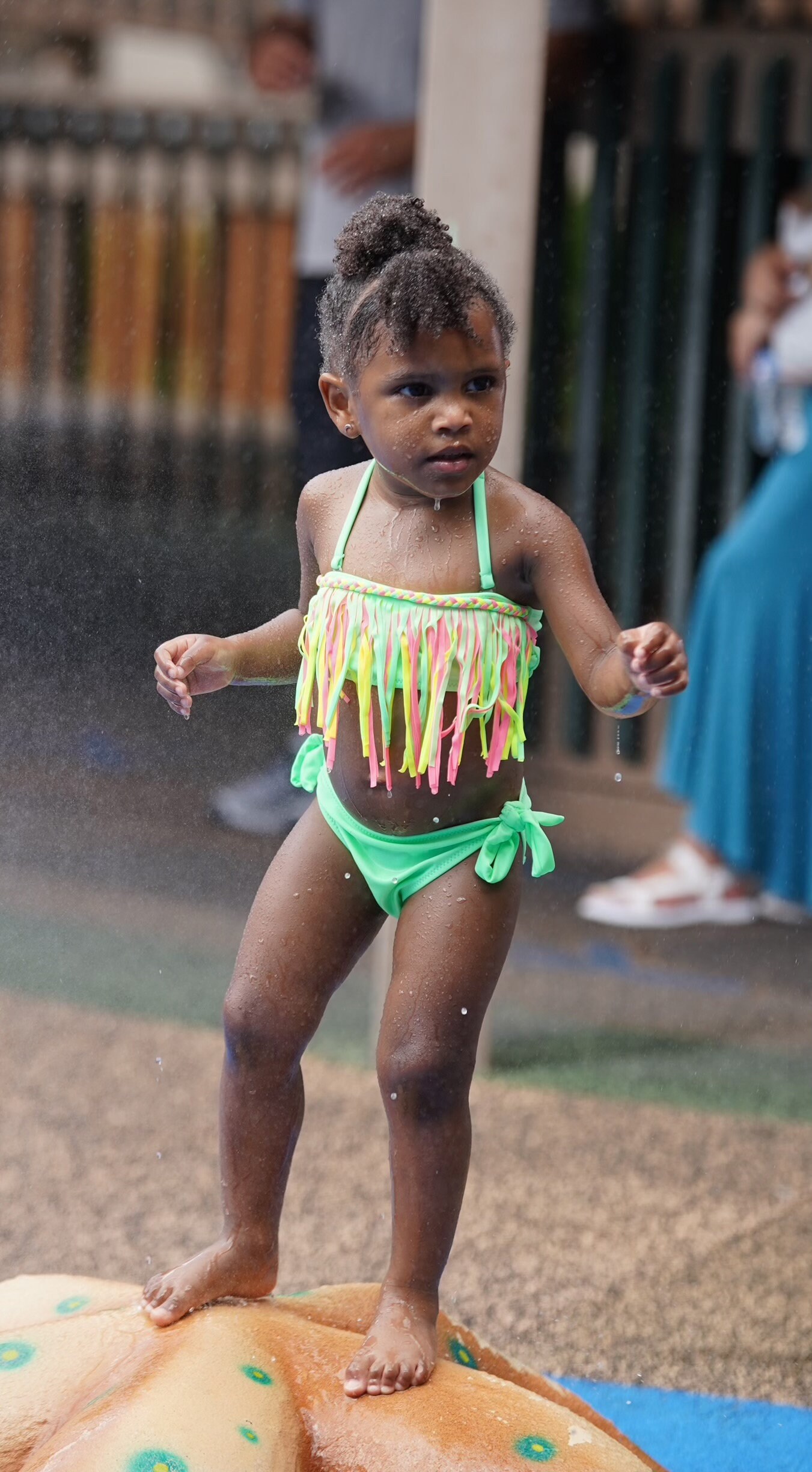 Little Miss Tropical Swimsuit Etsy UK