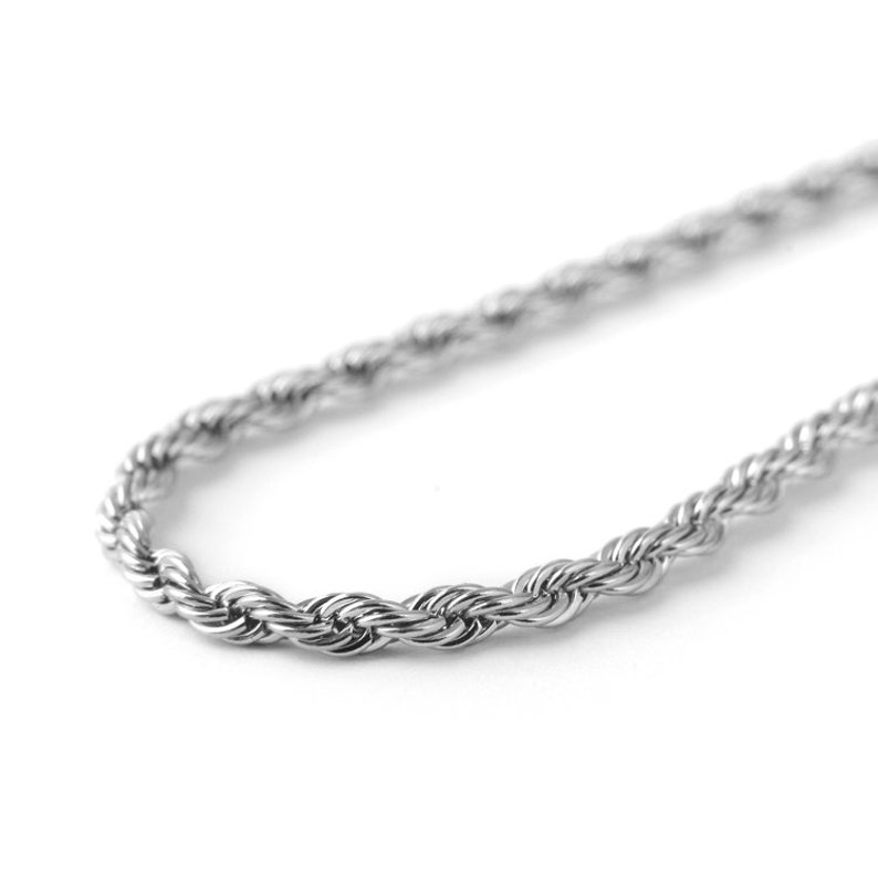 Male Chain 4mm Rope Chain Necklace Silver Necklace For Men Gold Plated Chain 3mm Twisted Rope Chain Stainless Steel Necklace 50cm Chain Chains Jewelry Korpuslingerie Com Br Male Chain 4mm Rope Chain Necklace Silver Necklace For Men Gold Plated Chain 3mm Twisted Rope Chain Stainless Steel Necklace 50cm Chain Chains Jewelry Korpuslingerie Com Br