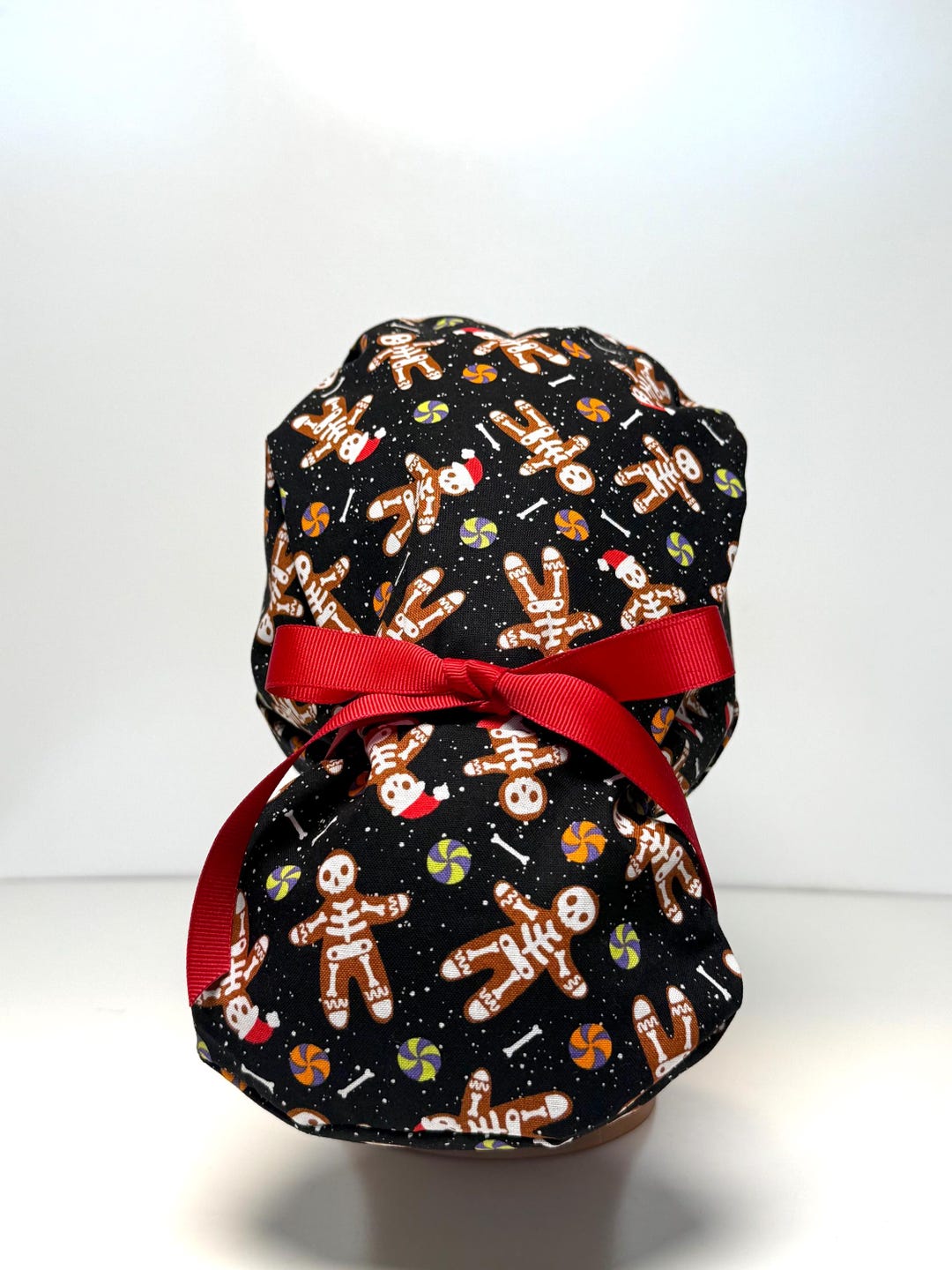 Christmas Xray Gingerbread Ponytail Scrub Cap, Women's Radiology Hat - Etsy