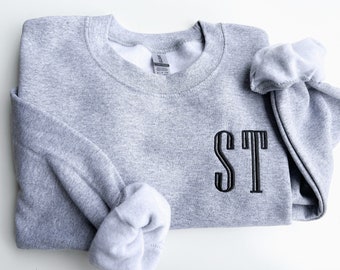 Embroidered Surgical Tech Crewneck Sweatshirt, Custom Scrub Tech Gift