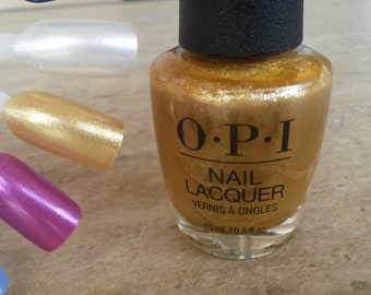 Dazzling Dew Drop OPI Nail Polish HR K05 Nutcracker Shimmery Gold Brand New Manicure Pedicure Nail Art Gift 15mL Summer Sun Holiday Gifts