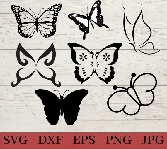 Download 7 Pretty Butterfly Svg Files Etsy