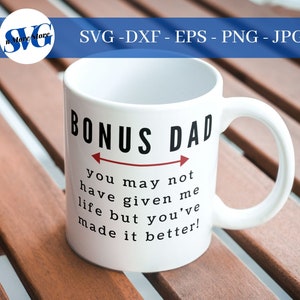 SVG Bonus Papa, Beau-Père, Figure Paternelle, Est intervenu Papa, Beau Papa