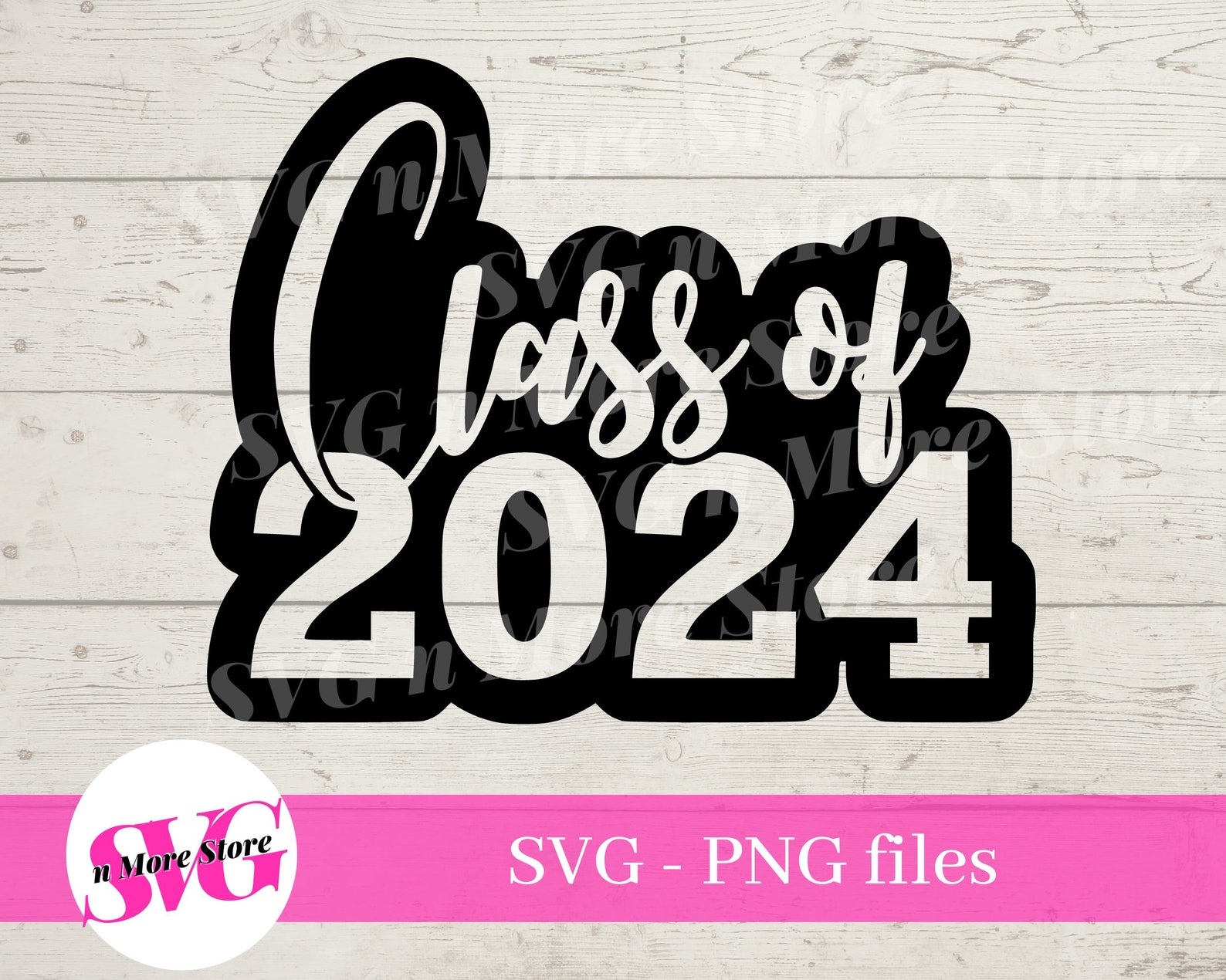 Class of 2024 SVG PNG Clipart SVG File for Cricut Etsy Australia