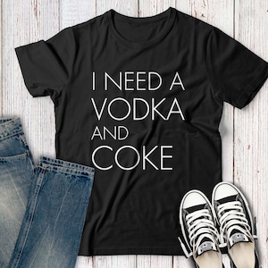 Bere SVG - Ho bisogno di una vodka e Coca-Cola SVG - Sono le 5 da qualche parte