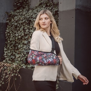 Arm Sling | Crystal Floral (Double Layer)