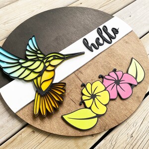Hello Spring Hummingbird Hummingbird