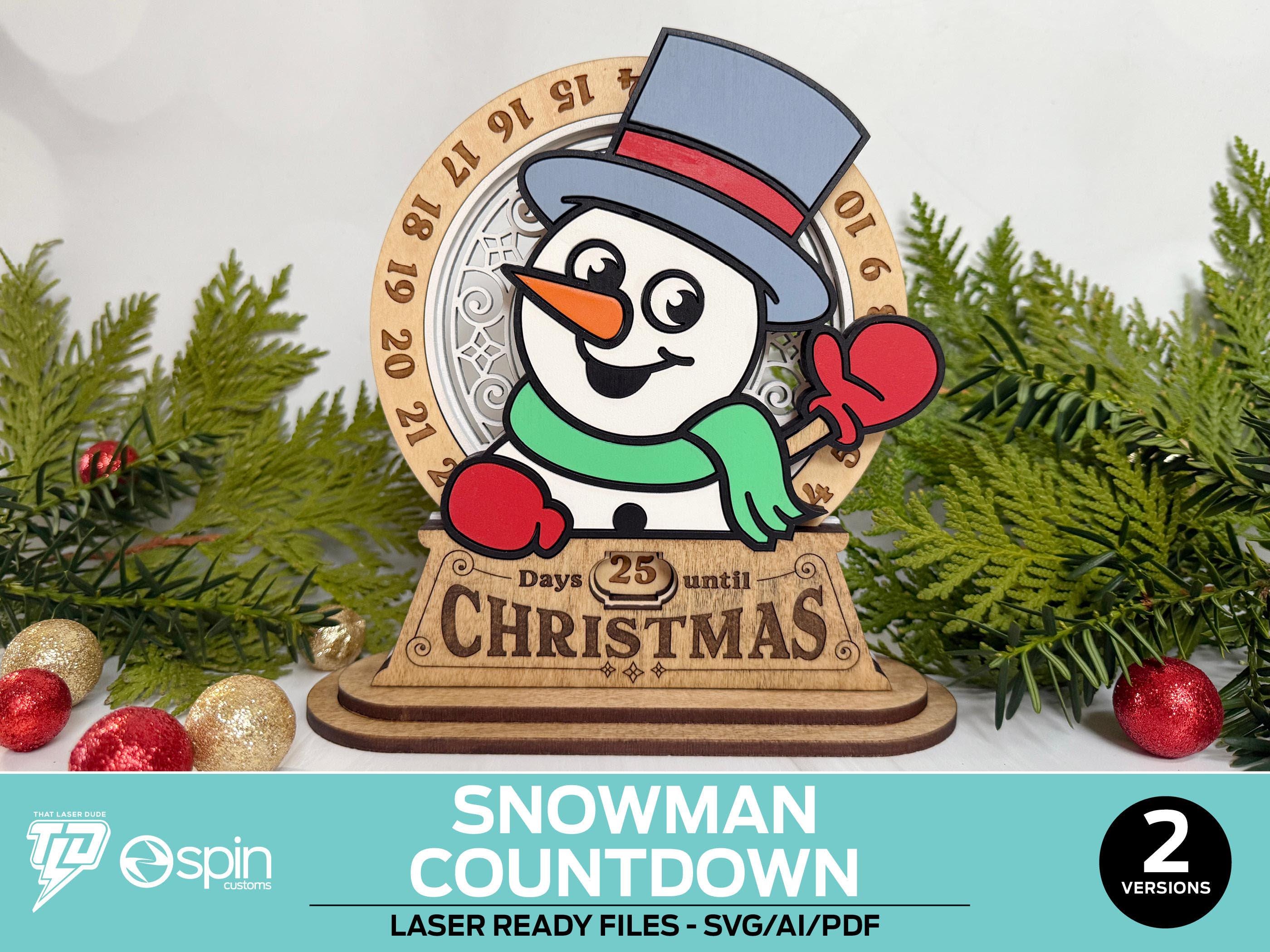 Christmas Countdown Clock クリスマスカウントダウン時計 Christmas Countdown Clock - Etsy Canada