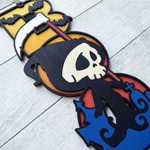 Letrero BOO de REAPER Halloween Archivo compatible con láser Glowforge ...