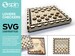 Lovers Checkers Board - Digital Laser Ready File - Glowforge and all lasers 