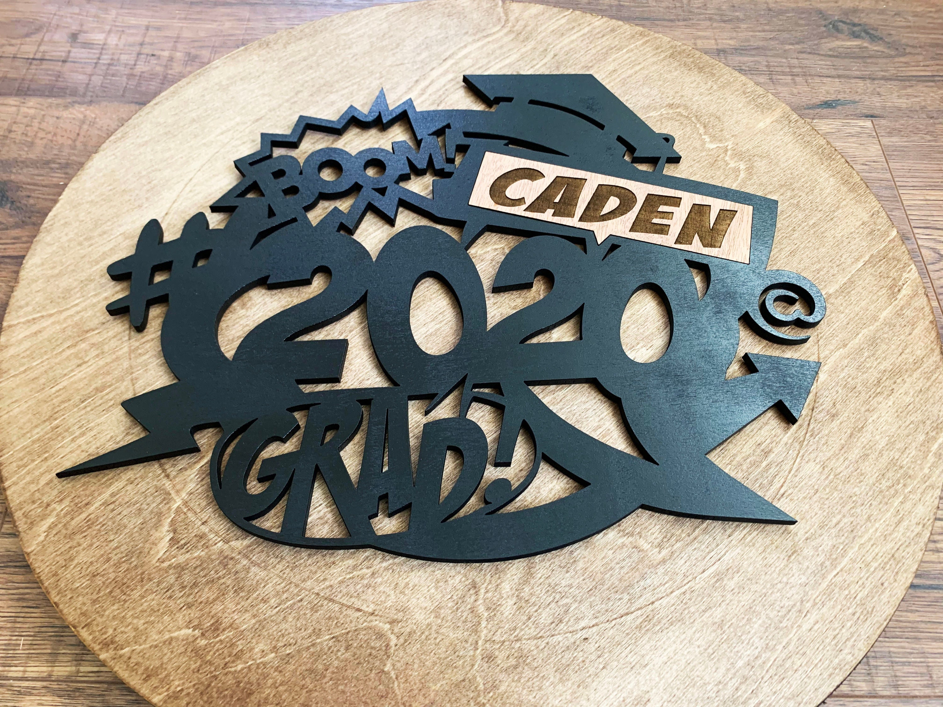 Graduation Sign - Contains Years 2025-2029 - Laser Ready SVG File ...