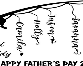 Download Hooked On Daddy Svg Etsy