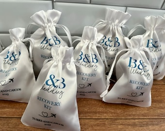 Wedding Hangover Kit, Recovery kits, Survival Kits, Hangover Bags, Bachelorette Kits, Recovery Kit, Birthday Kit, Custom Hangover Kit