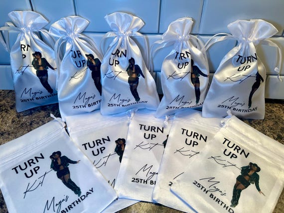 Turn Up Kit, Hangover Kit, Recovery Kit, Hangover Bags, Girls Night Out, Custom Recovery Kit, Birthday Kit, Custom Hangover Kit