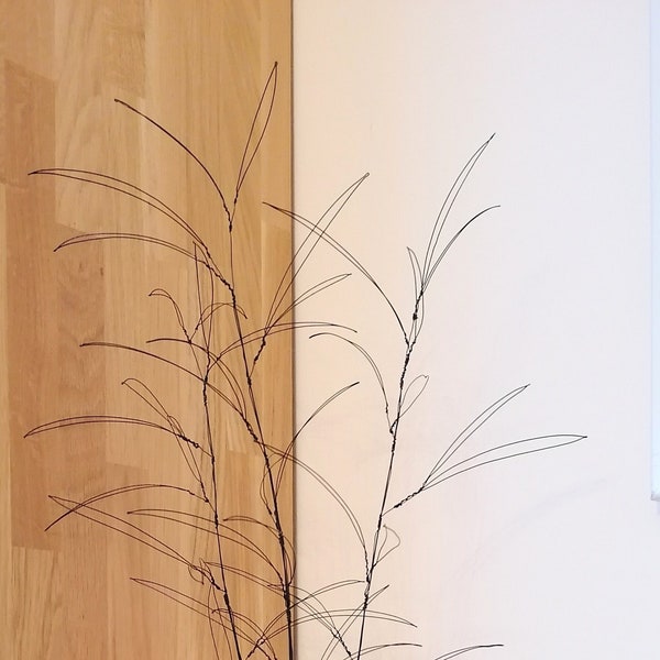 Bambou/branche filaire/objet déco/art filaire/durable/style bohème/bambou/fleur filaire/fleur filaire/objet filaire/durable