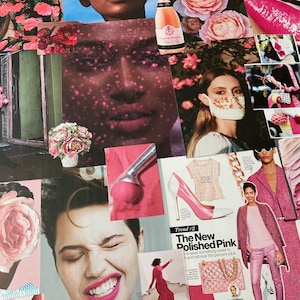 In the Pink: 100+ Piece Curated Collage Collection