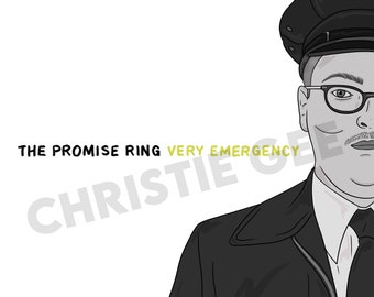 The Promise Ring- Very Emergency -Fan Art Print