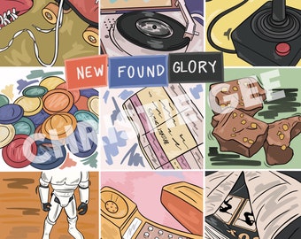 New Found Glory- Fan Art Print