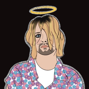 Kurt Cobain Fan Art Print