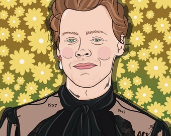 Harry / Floral Print