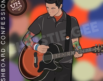 Dashboard Confessional - Fan Art Print