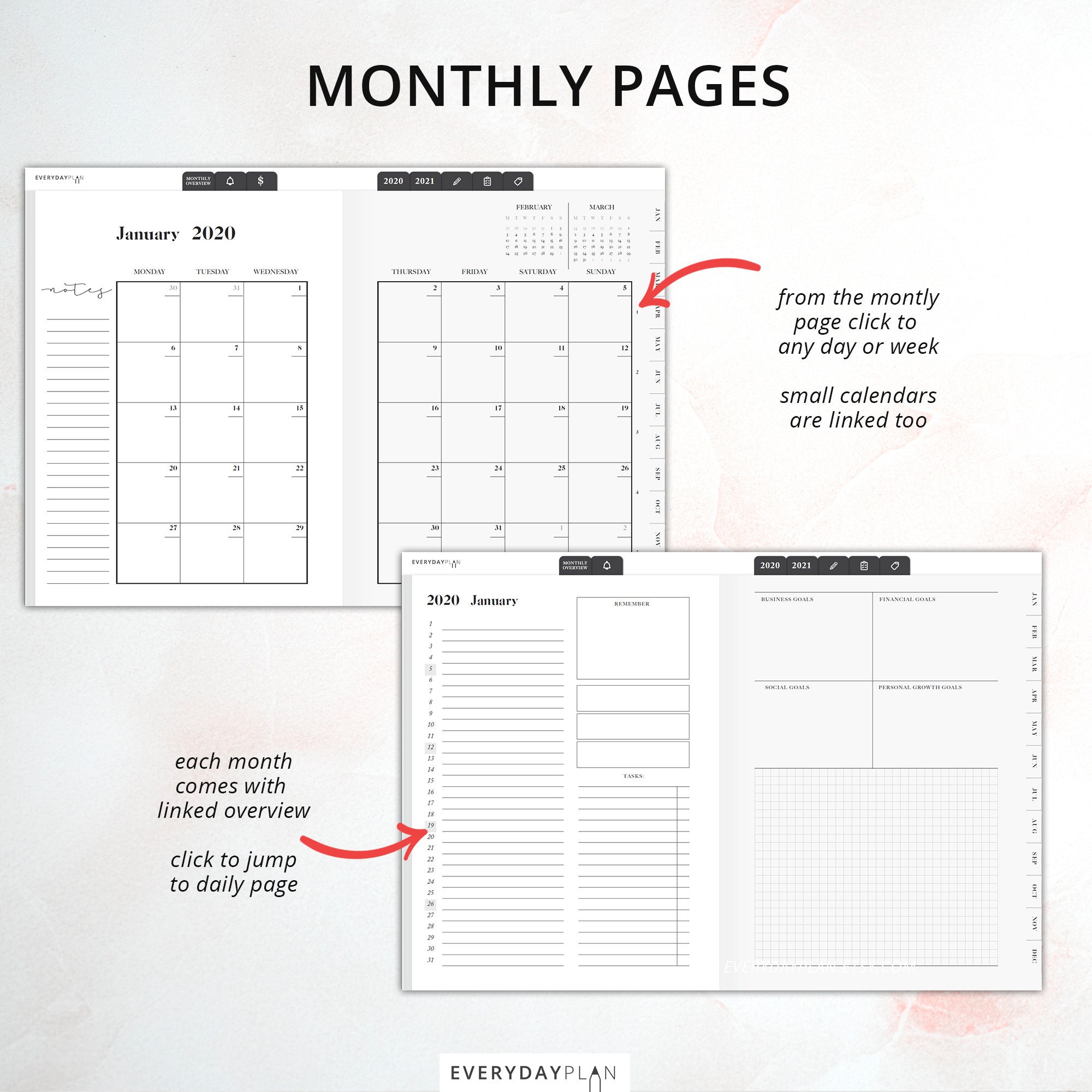goodnotes planner template