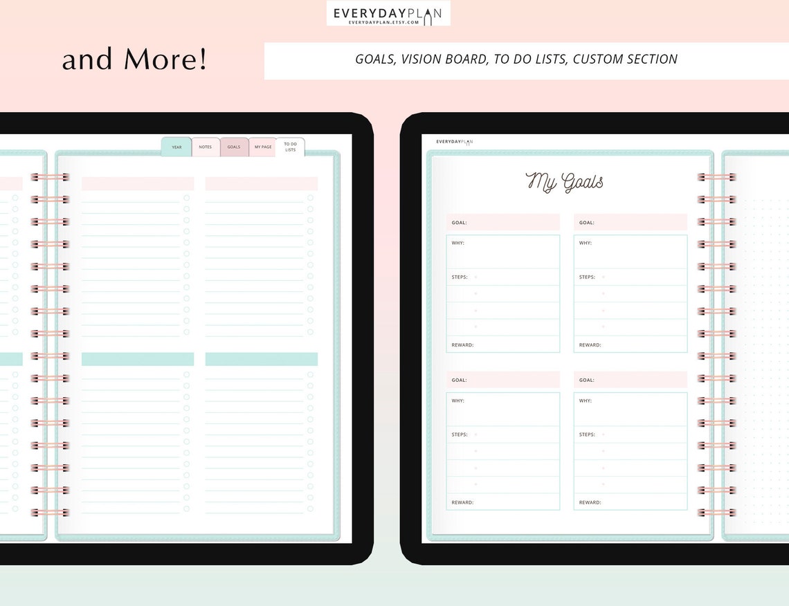 Free Digital Planner 2021, Ipad Planner, Goodnotes Planner, Notability