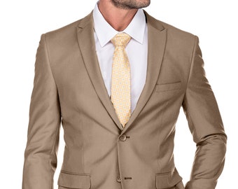 champagne suit jacket