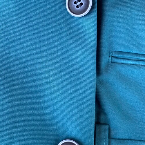 Porto Filo Men's slim fit 2 pcs set suit,summer teal, wedding, party,jacket, pant,2 button,Single Breasted Vintage Suits,summer color shops suit