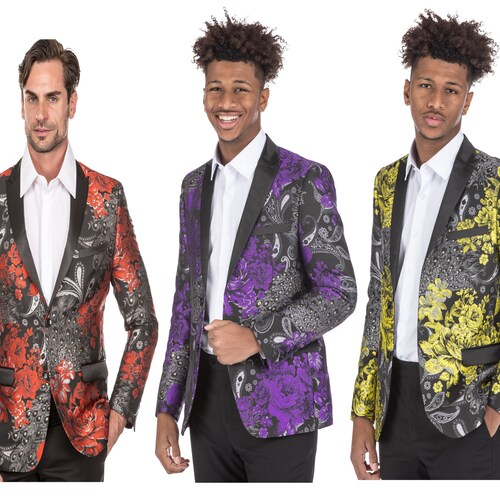 Porto Filo Mens Dress Suit Jacket 