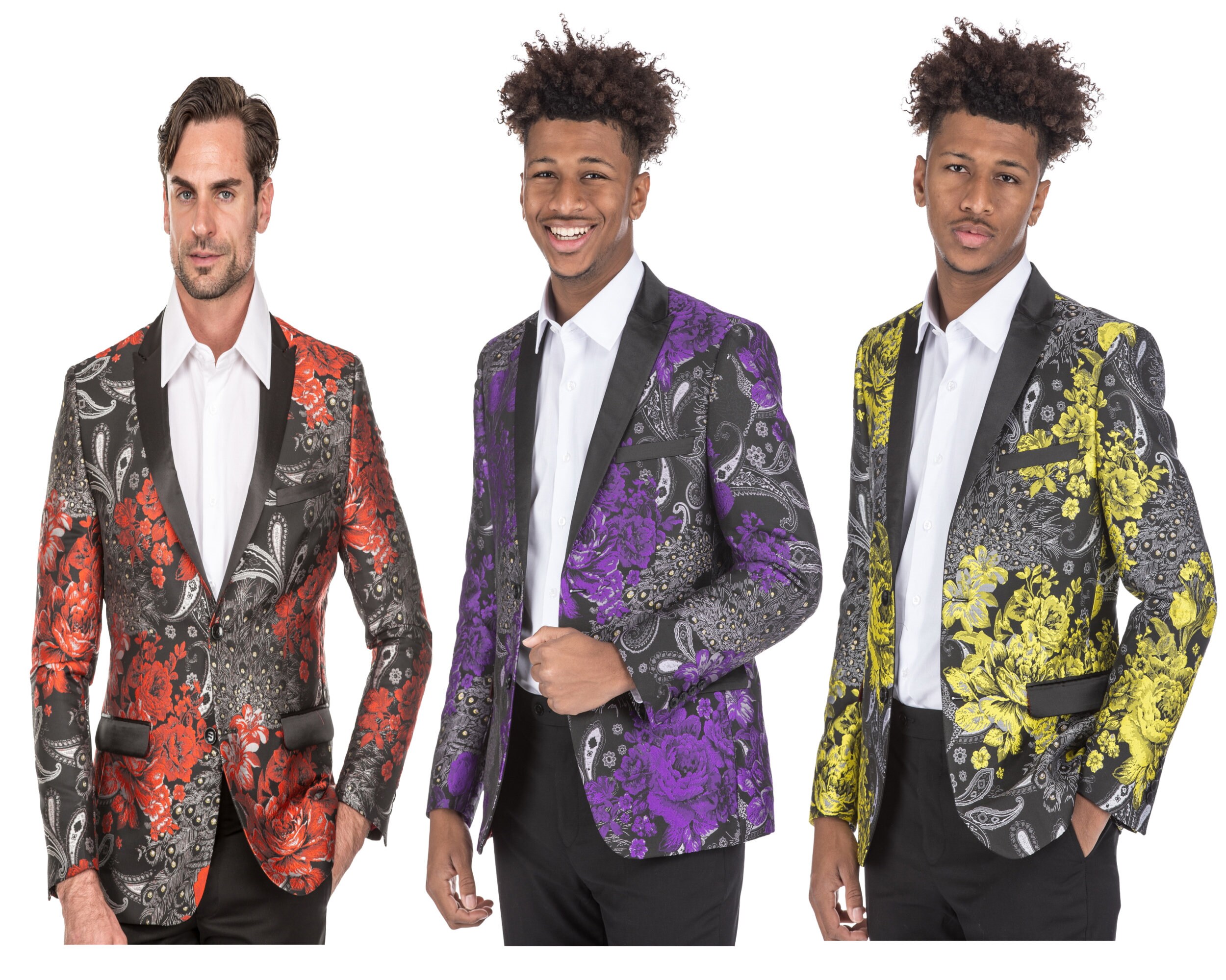 Abstract Floral Tuxedo