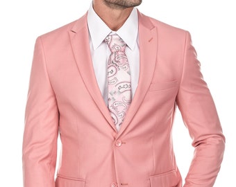 Mens Pink Suit - Etsy